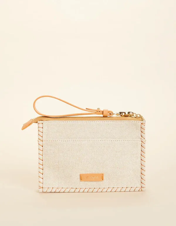 Spartina Sohie Raffia Wristlet