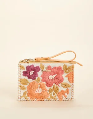Spartina Sohie Raffia Wristlet
