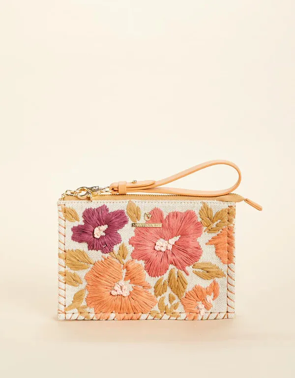 Spartina Sohie Raffia Wristlet