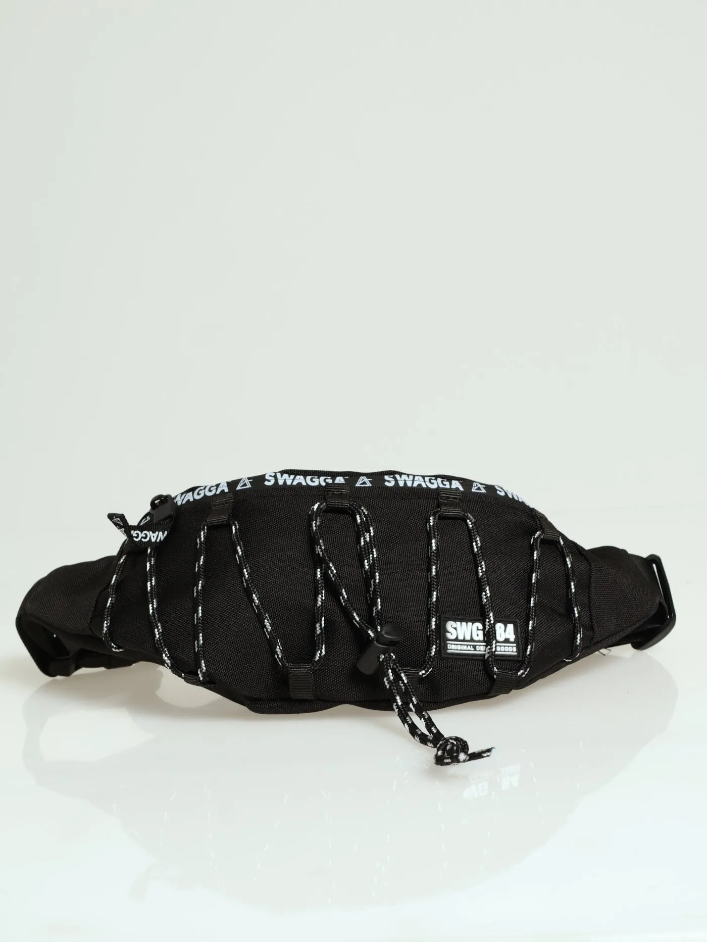 Speckled Cord Waist Pack - Black