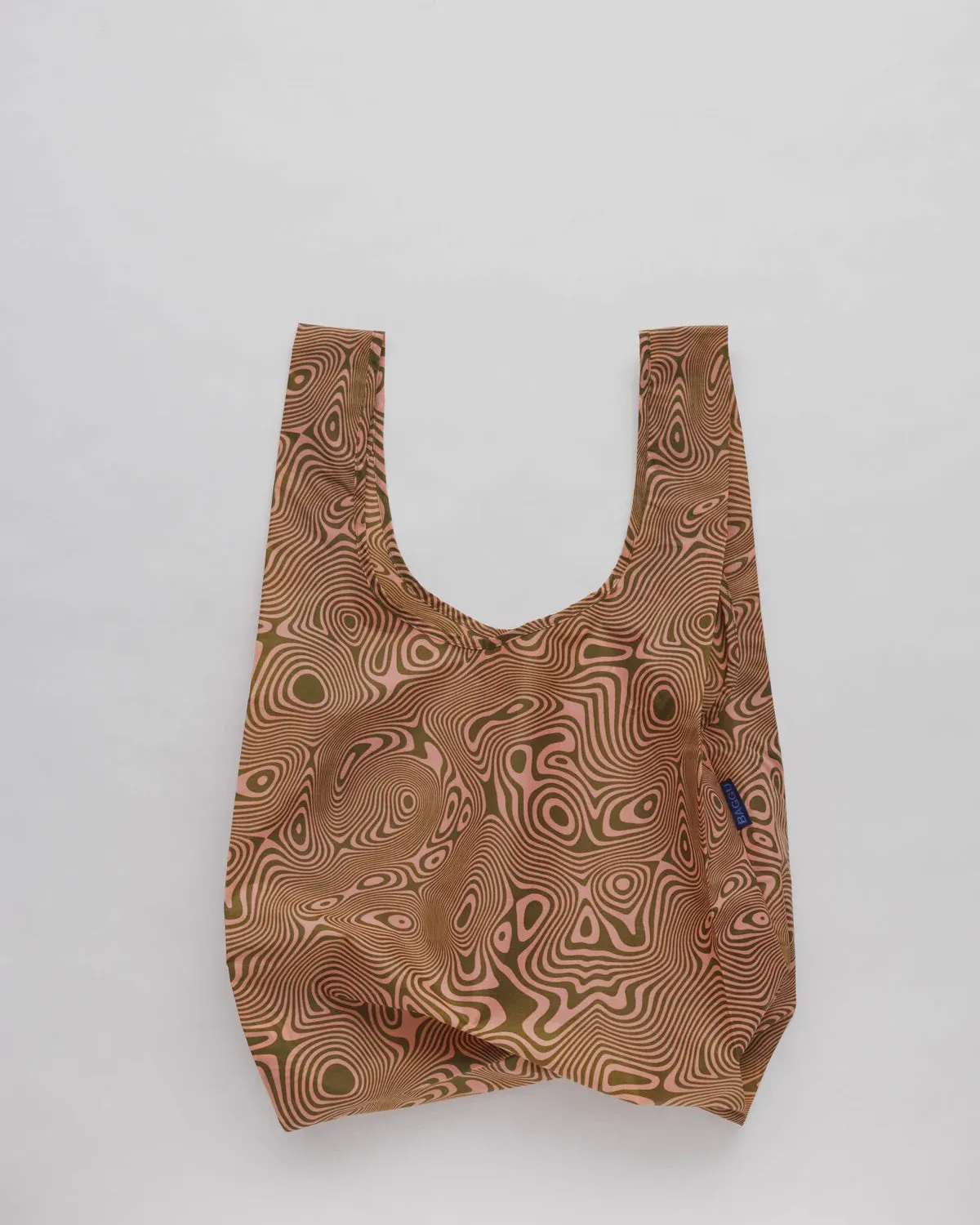 Standard Baggu Trippy Swirl Salmon