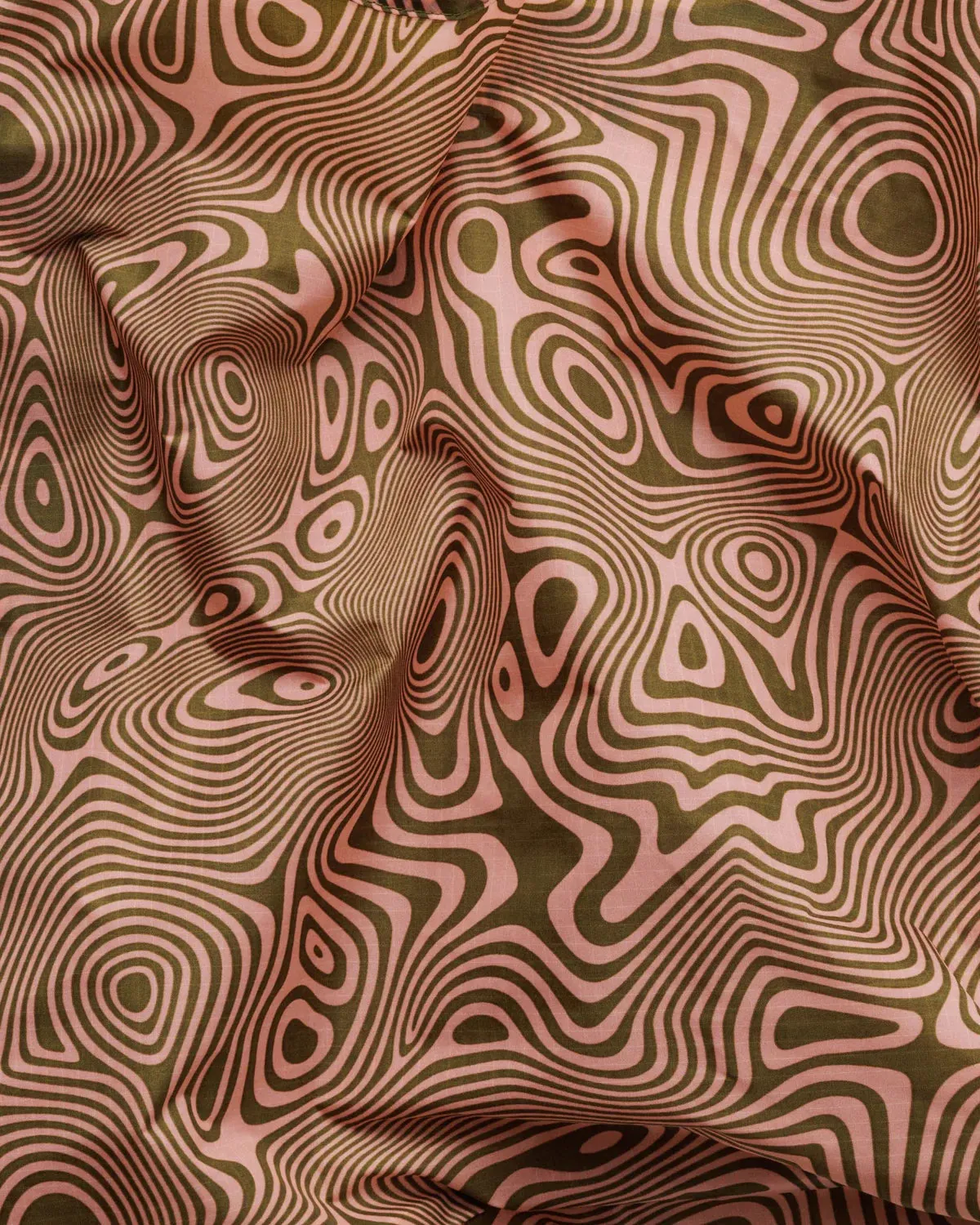 Standard Baggu Trippy Swirl Salmon
