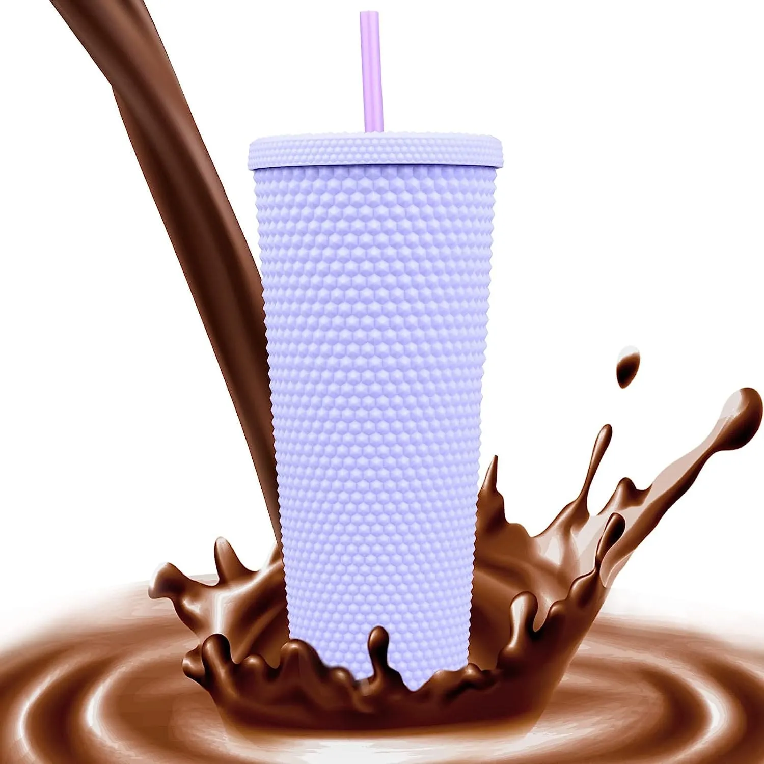 Starbucks Inspired Matte Studded Reusable Tumbler