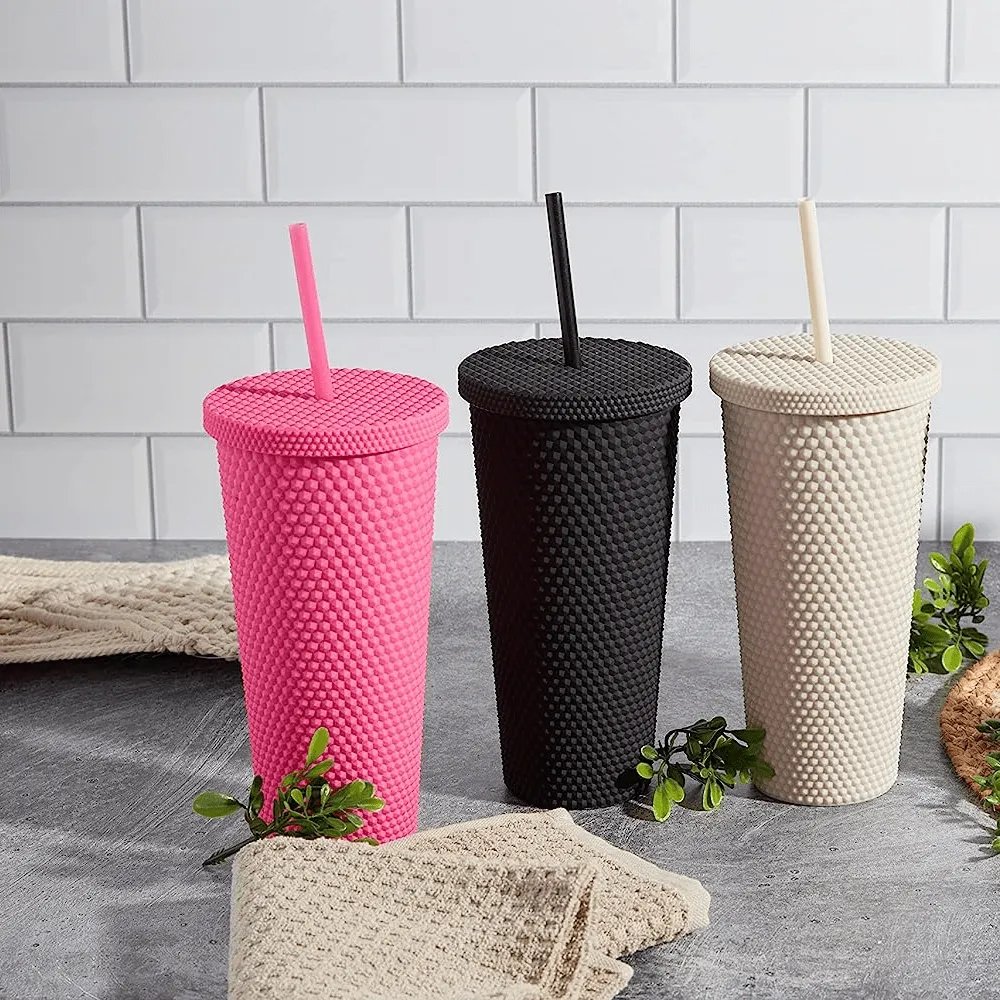 Starbucks Inspired Matte Studded Reusable Tumbler