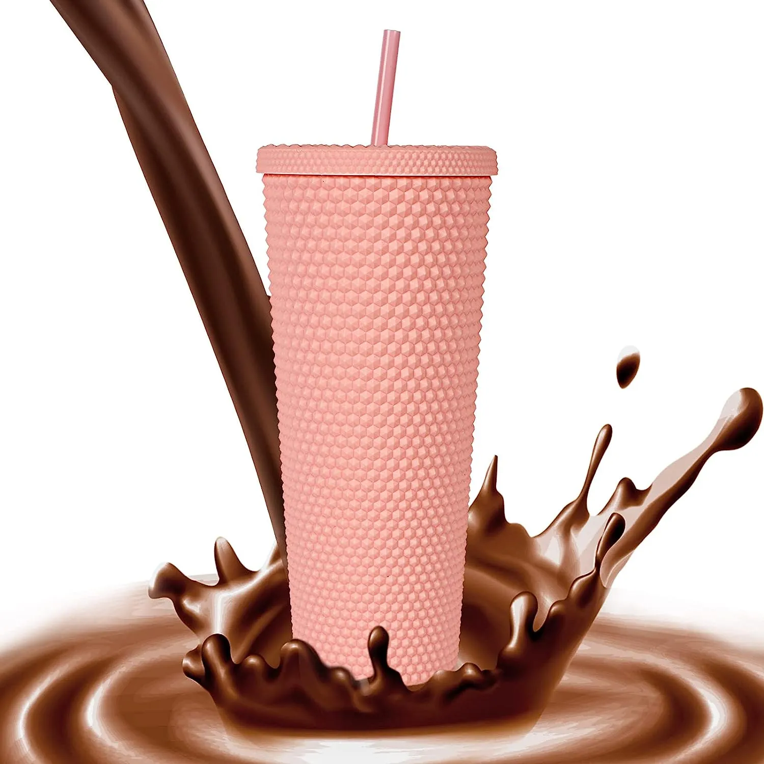 Starbucks Inspired Matte Studded Reusable Tumbler