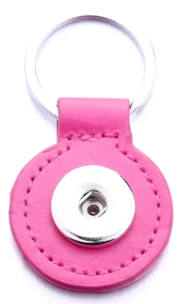 Statement 1 Snap Keychain: Pink