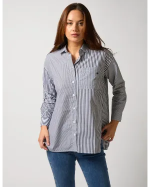 Stella   Gemma Essential Shirt - Black Strip
