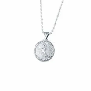 Sterling Silver Hummingbird Urn Necklace