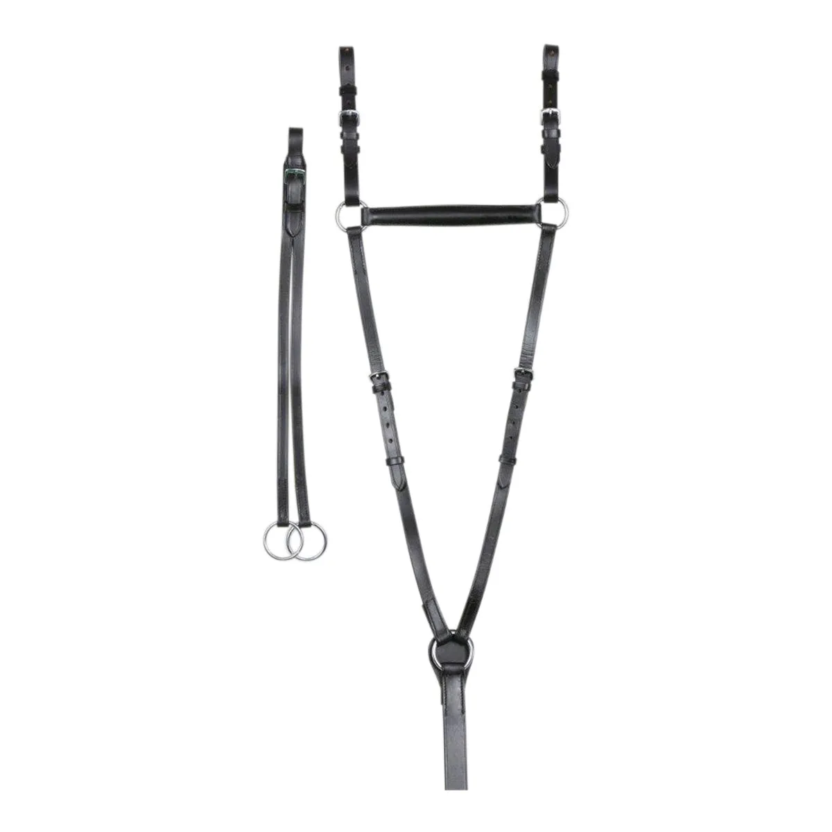 Stockmans Breastplate with Nickle Fittings