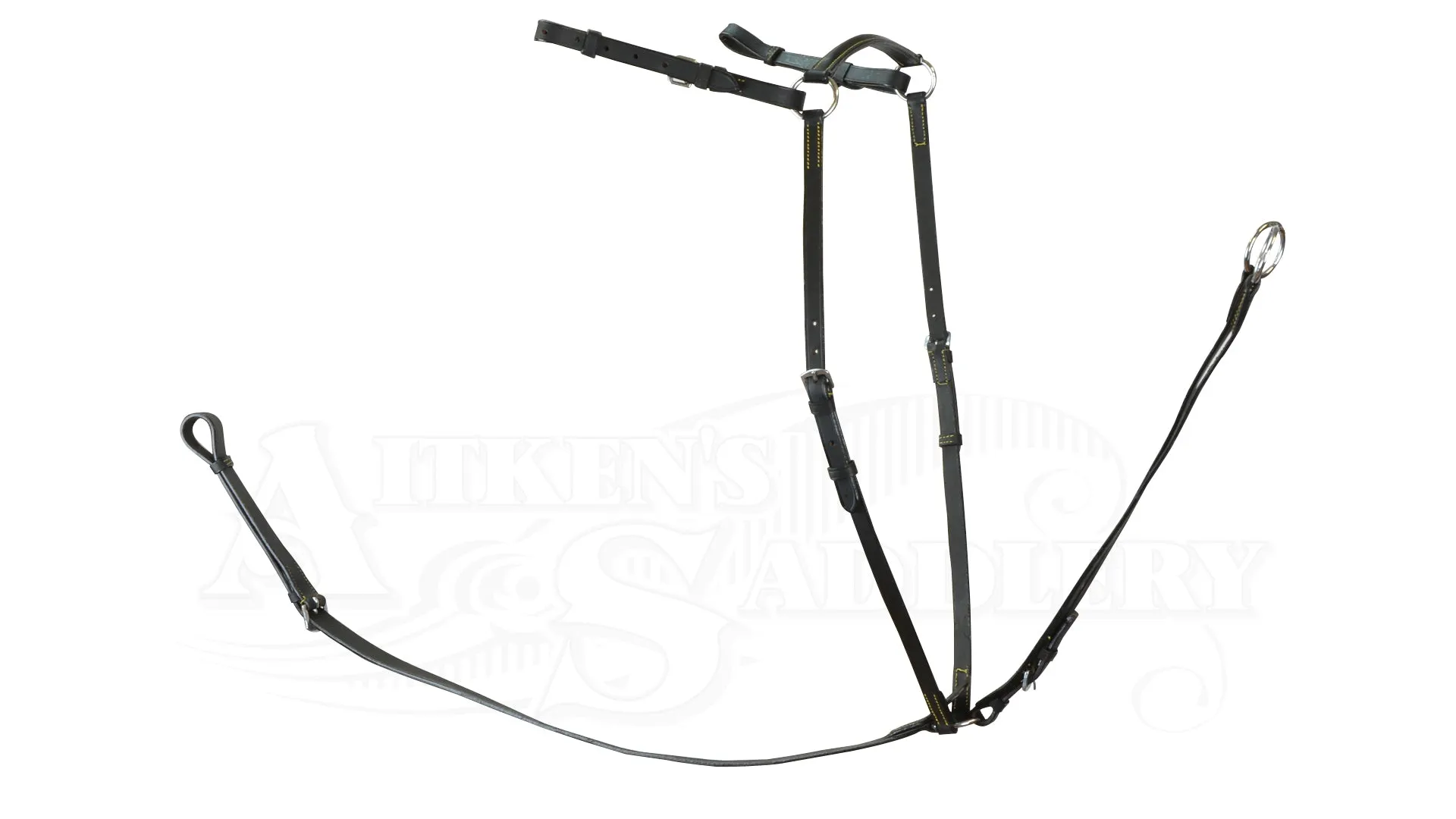 Stockmans Breastplate with Nickle Fittings