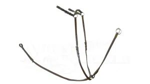 Stockmans Breastplate with Nickle Fittings