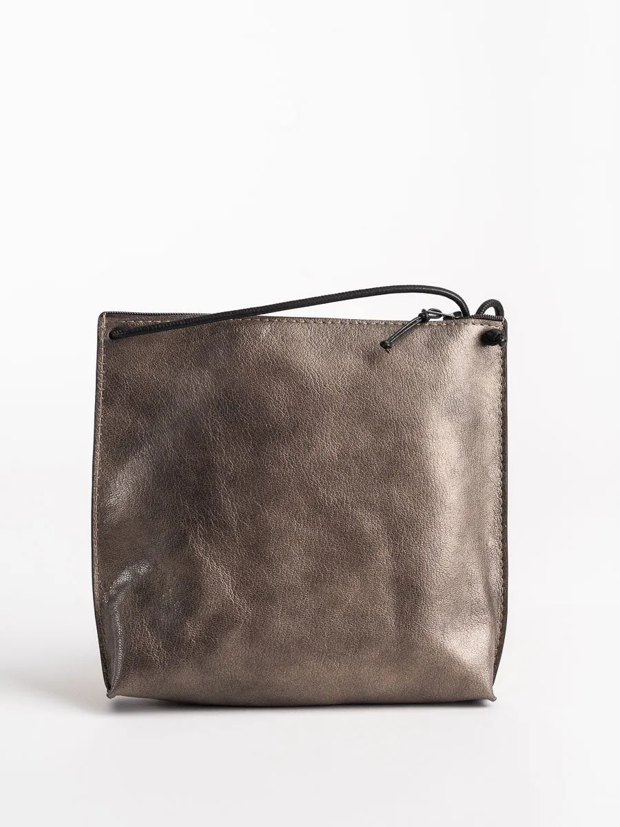 strappy pouch - pewter orme