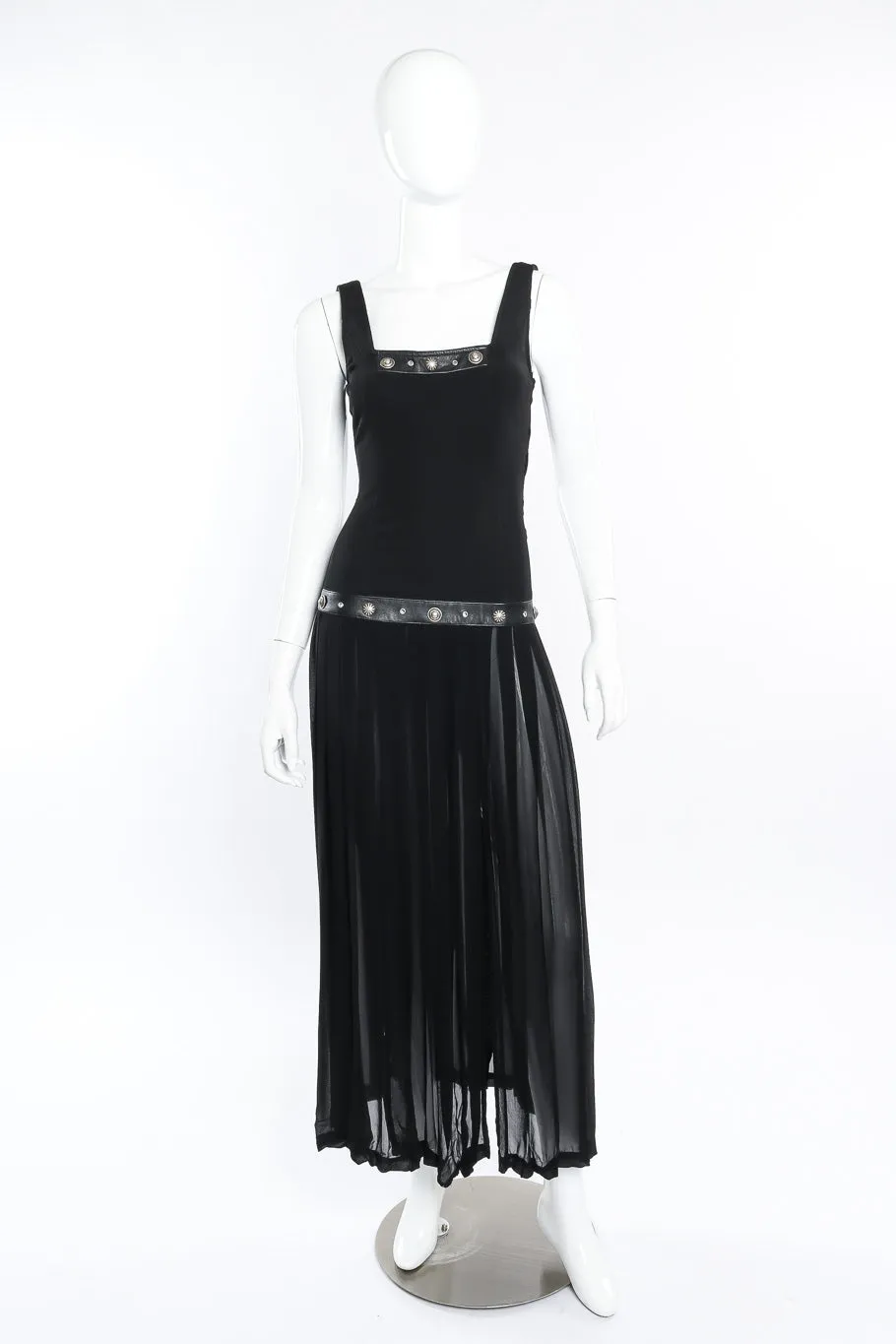 Studded Tank Dress