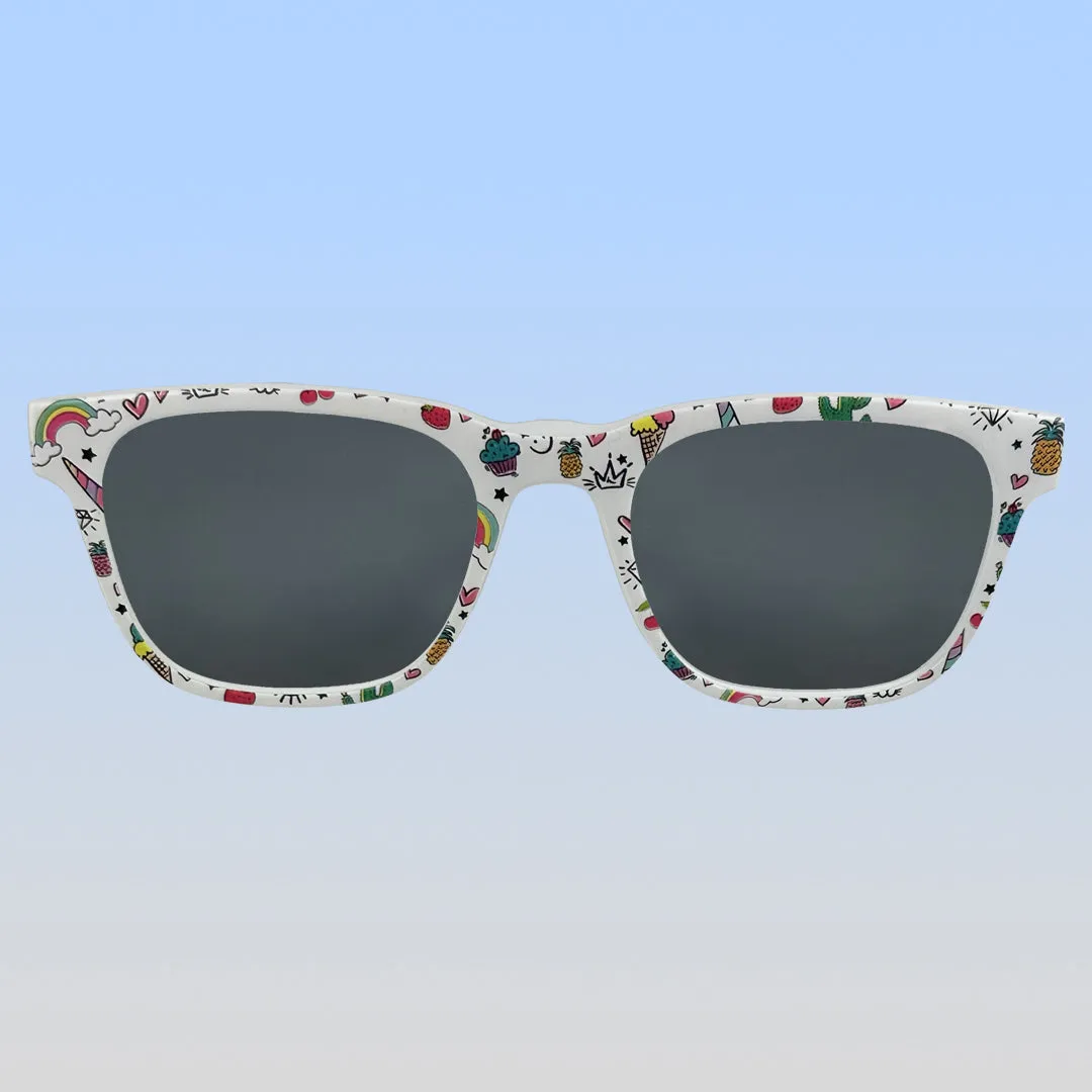 Sun Tops for Magnetic Glasses