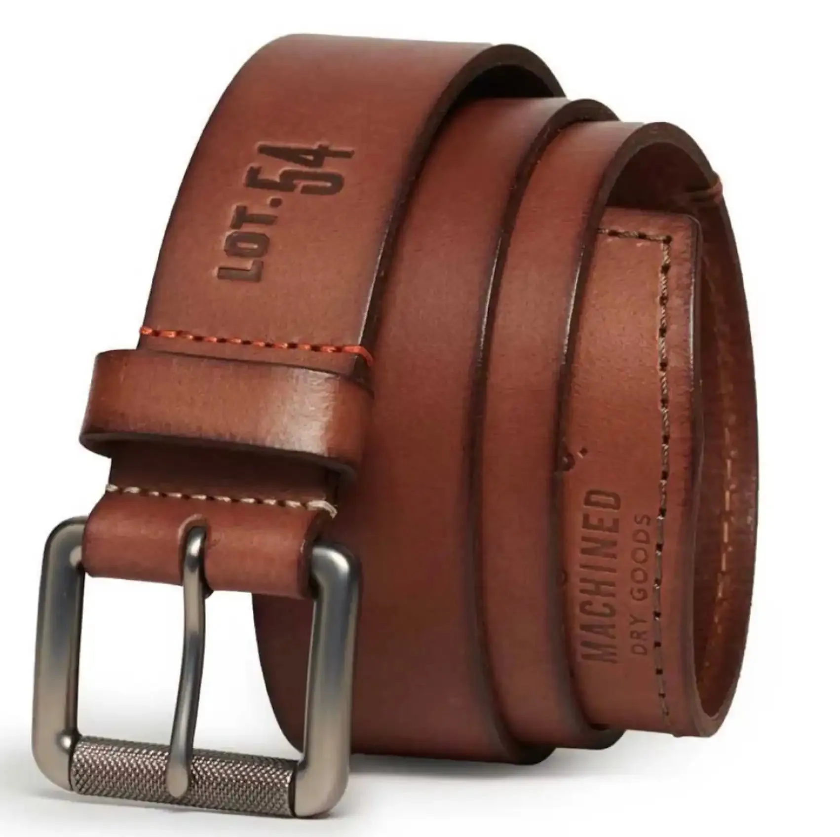 Superdry Men's Badgeman Leather Belt Tan