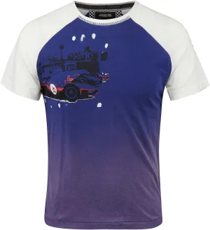 T-SHIRT Formula One 1 Scuderia Ferrari F1 Team Lewis Blue White NEW! Tee M