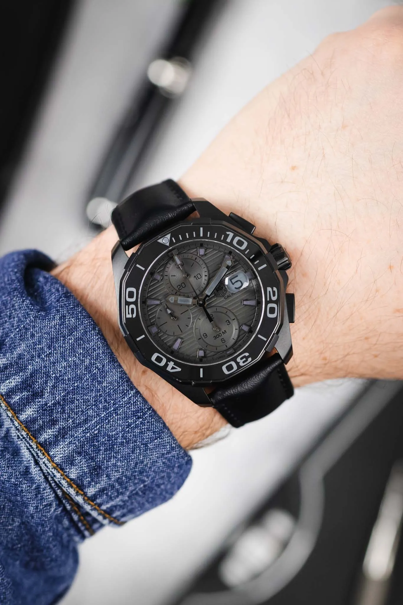 TAG HEUER Aquaracer 300m - Black Phantom 43mm- Titanium
