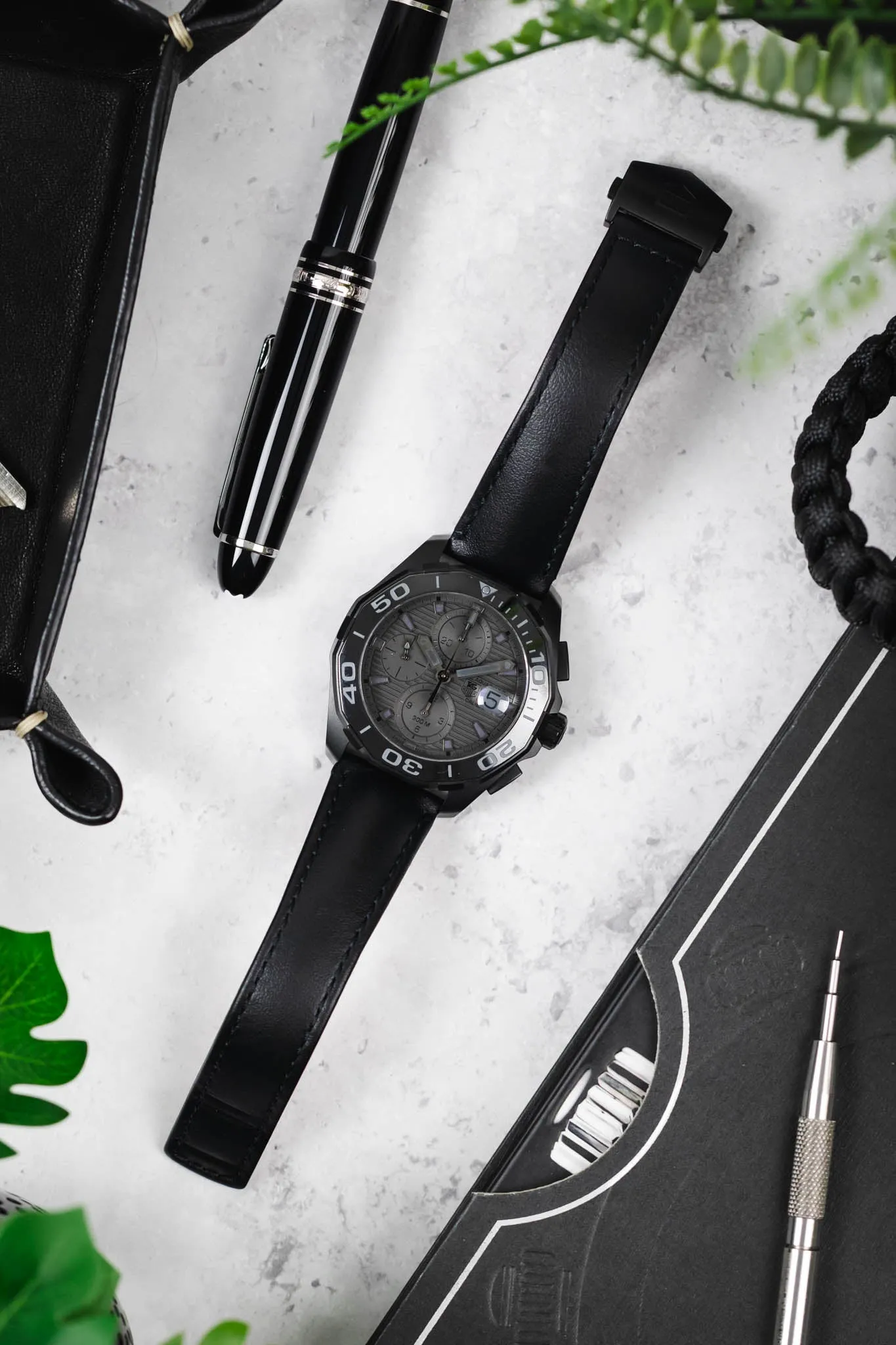 TAG HEUER Aquaracer 300m - Black Phantom 43mm- Titanium