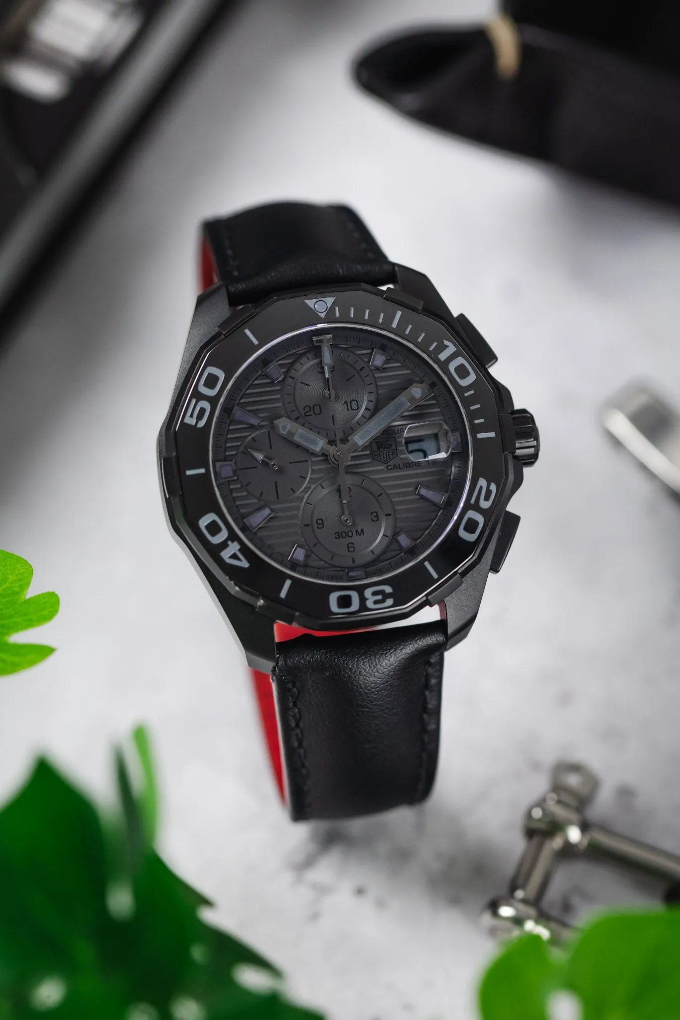 TAG HEUER Aquaracer 300m - Black Phantom 43mm- Titanium