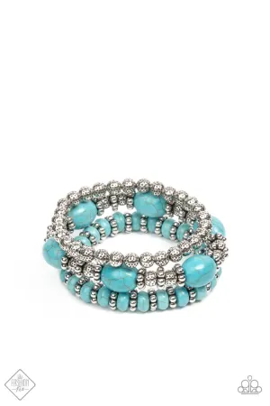 Take By SANDSTORM Blue Paparazzi Bracelet