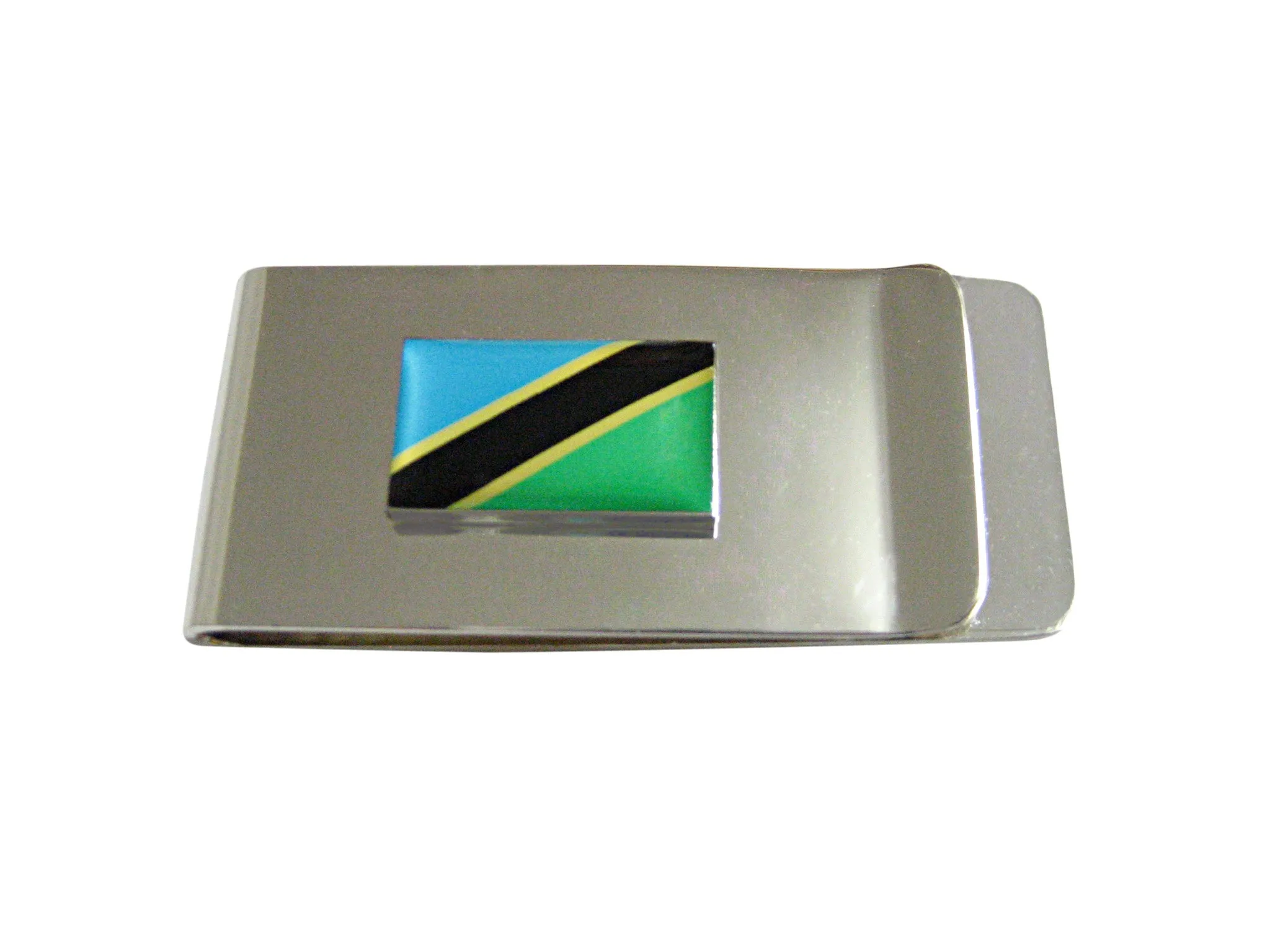 Tanzania Flag Pendant Money Clip