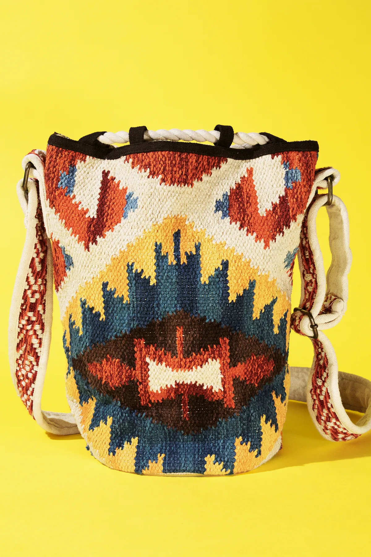Tassel Tapestry Crossbody