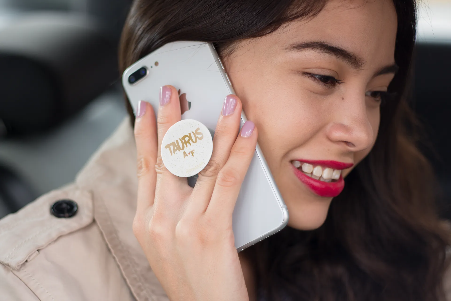 Taurus AF White Grip for Phones and Tablets