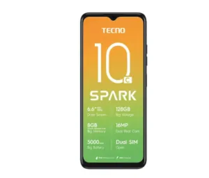 Tecno Spark 10C Dual Sim 128GB - Black