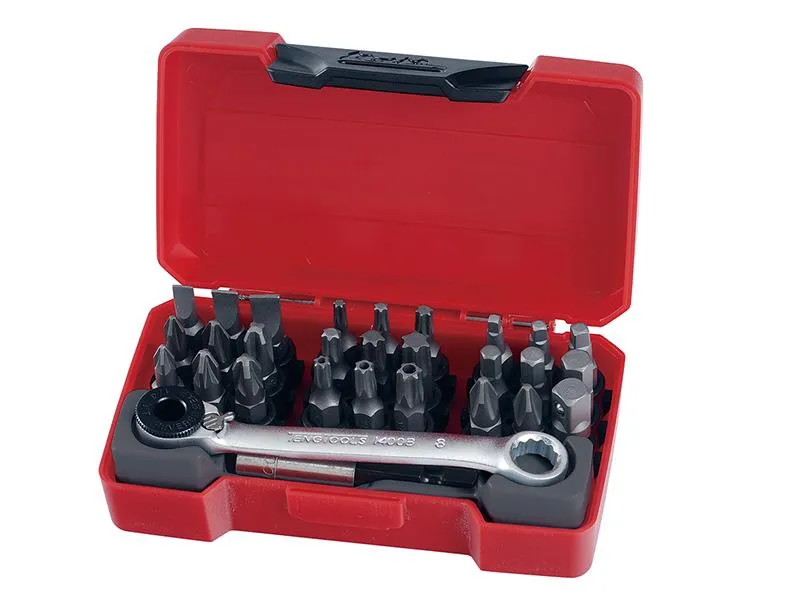 Teng Tm029 Socket Bit Set Of 29 1/4In Drive