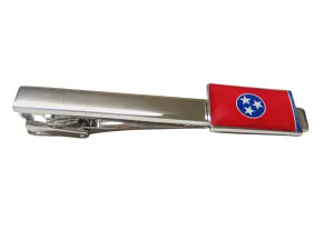 Tennessee State Flag Square Tie Clip
