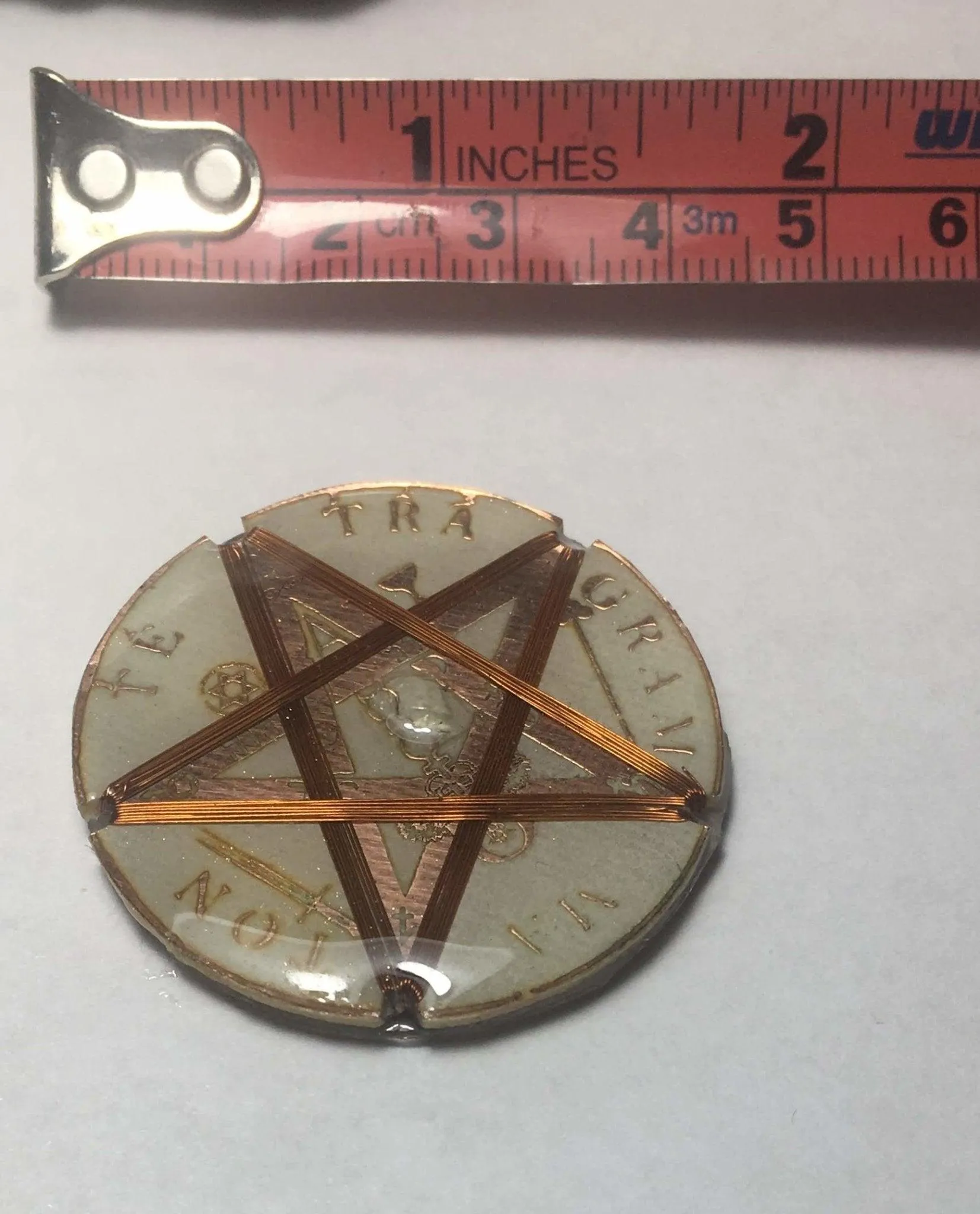 Tetragrammaton Protective Sticker Shield Against Harmful Frequencies for Cell Phones