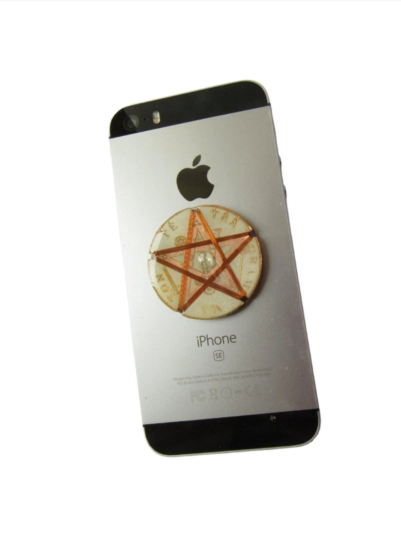 Tetragrammaton Protective Sticker Shield Against Harmful Frequencies for Cell Phones