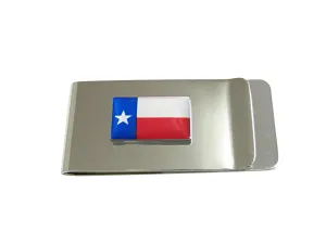 Texas Flag Pendant Money Clip