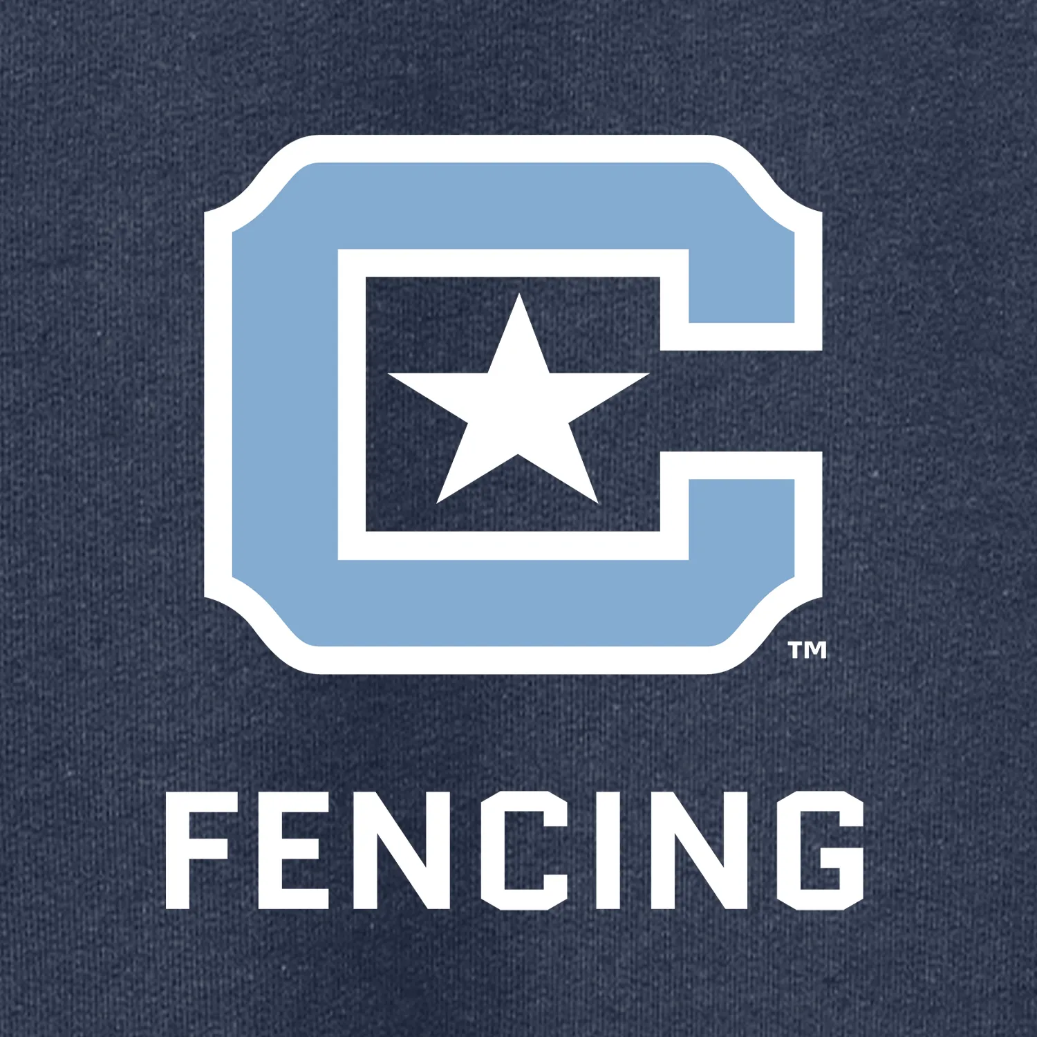 The Citadel Block C Star logo, Club Sports - Fencing,  Heavy Blend™ Hooded Sweatshirt