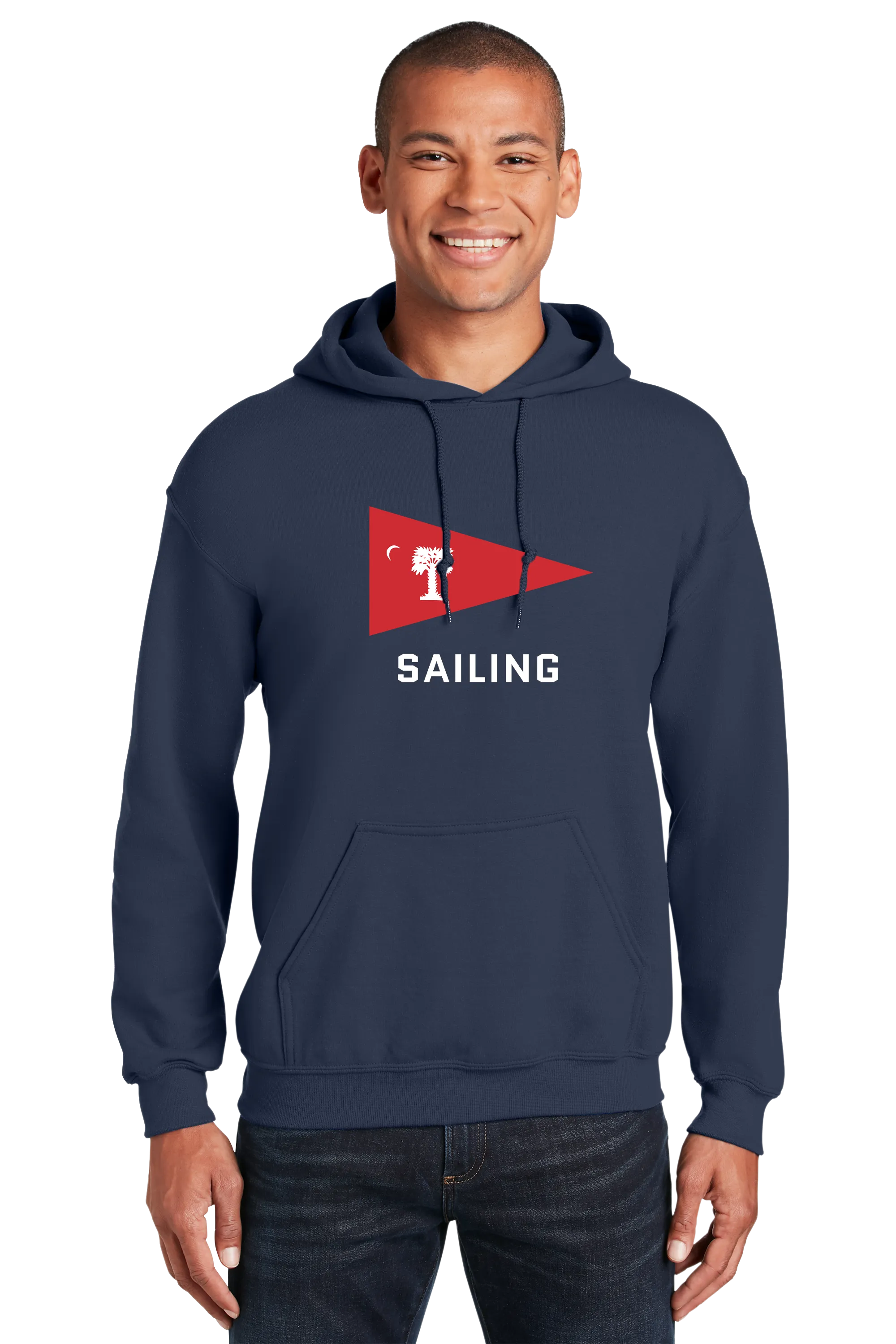 The Citadel, Burgee, Club Sports - Sailing, Heavy Blend™ Hooded Unisex Sweatshirt