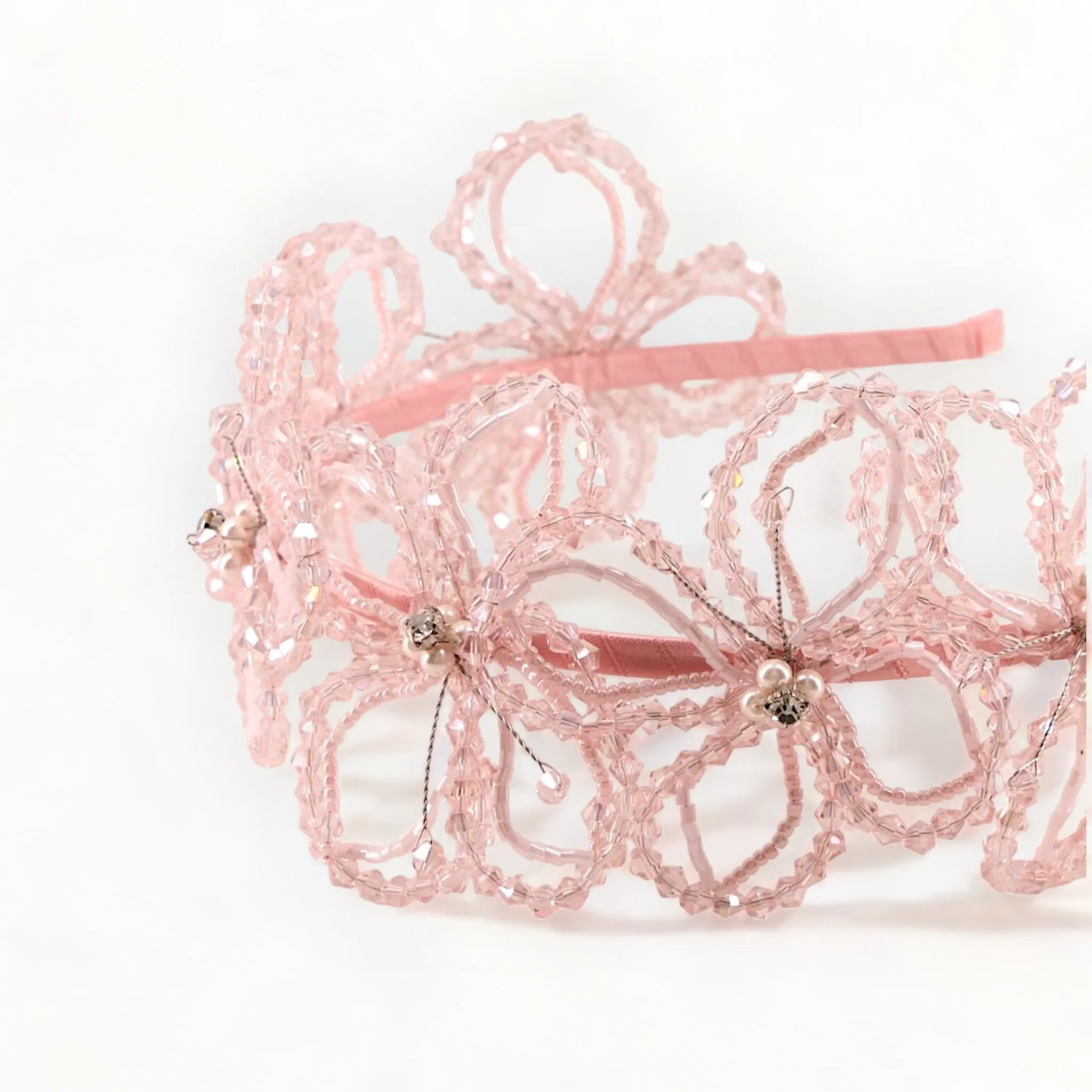 The Fidelia Crystal Statement Butterfly Designer Headband
