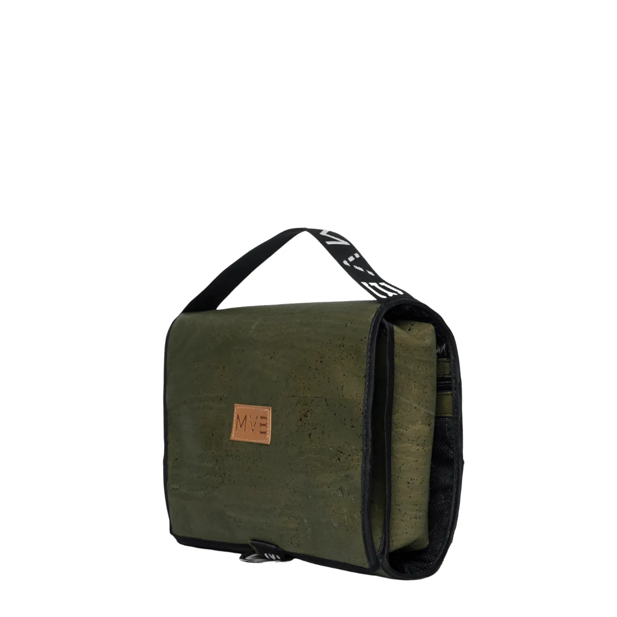 The Vegan Cork Toiletry Bag | Green