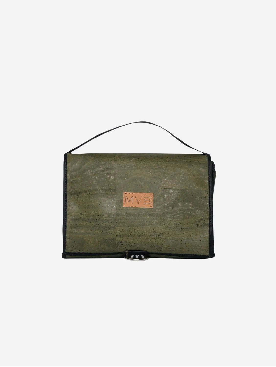 The Vegan Cork Toiletry Bag | Green