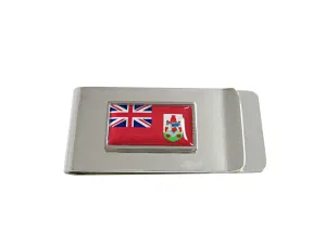 Thin Bordered Bermuda Flag Money Clip
