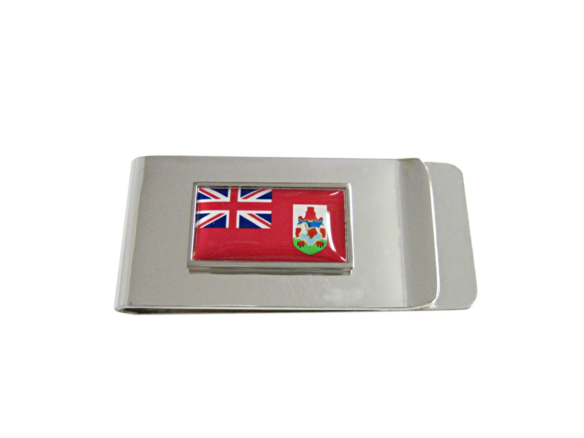Thin Bordered Bermuda Flag Money Clip