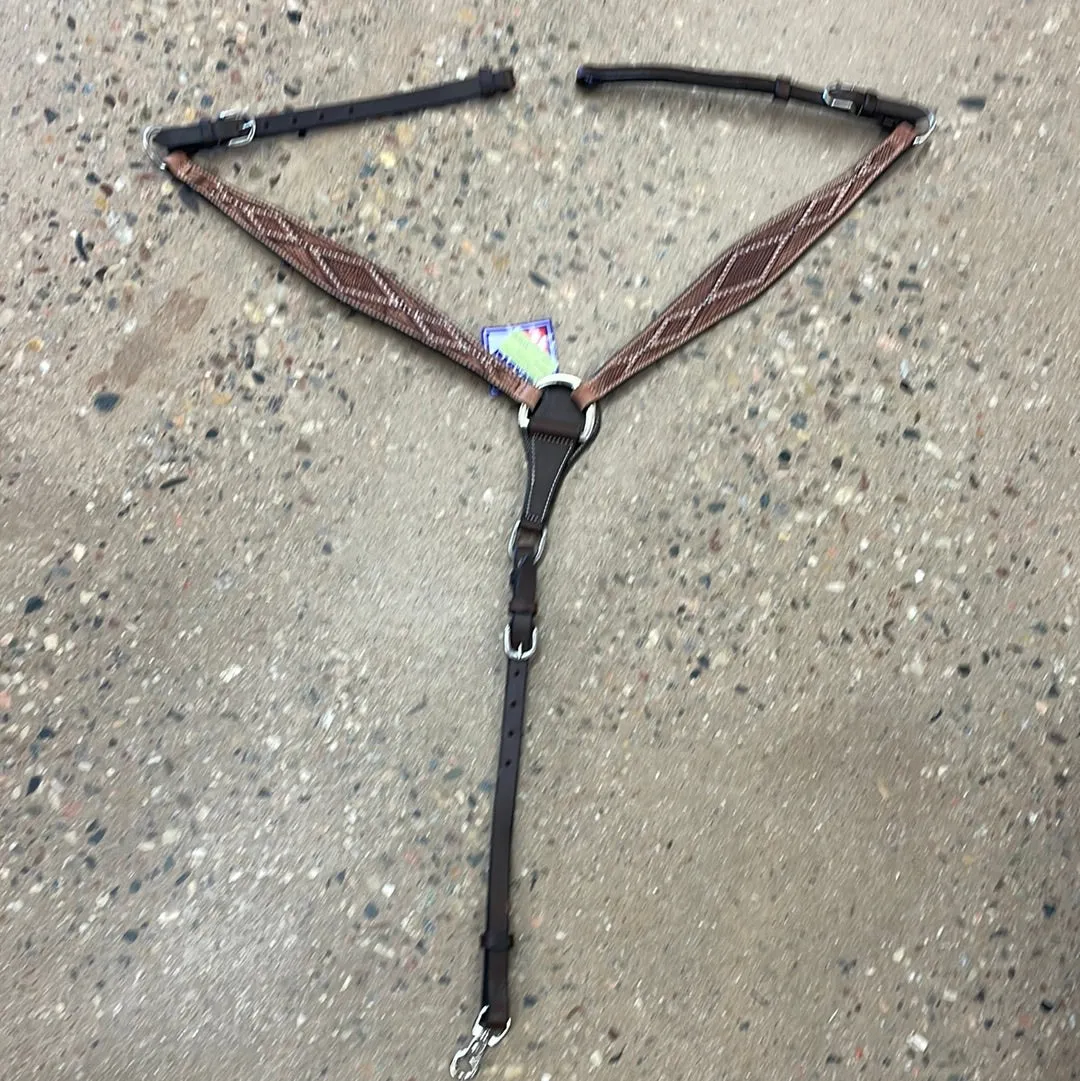 TKDZ5740 Breastcollar Antique Diamond w/ Pearl Spots