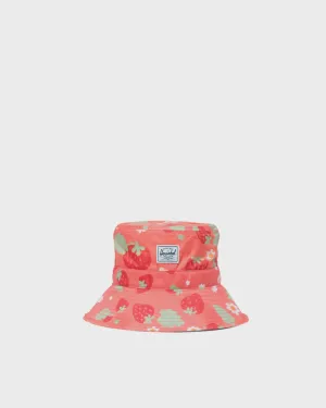 Toddler Beach UV Bucket Hat-Sweet Strawberries