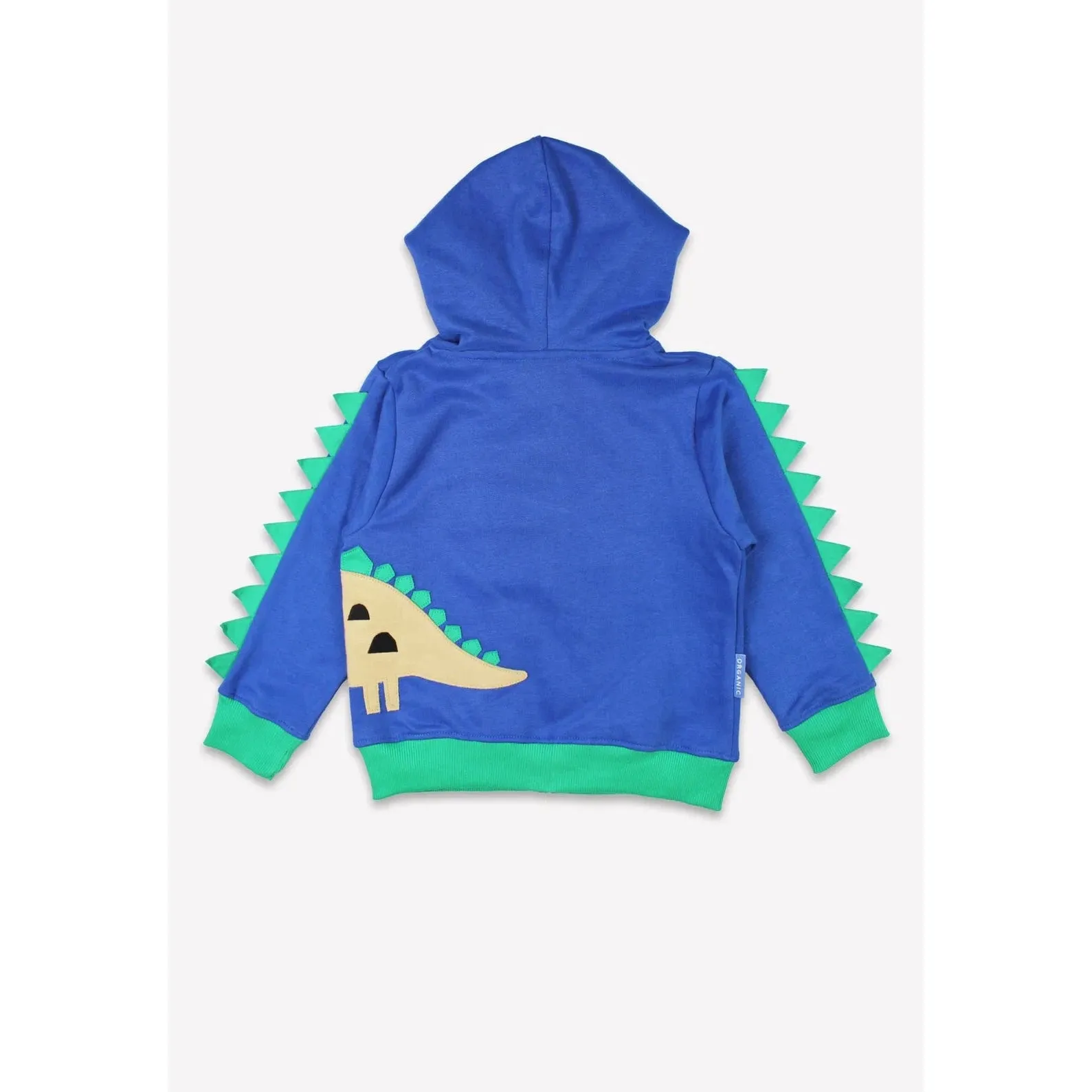 Tonal Dinosaur Applique Hoodie