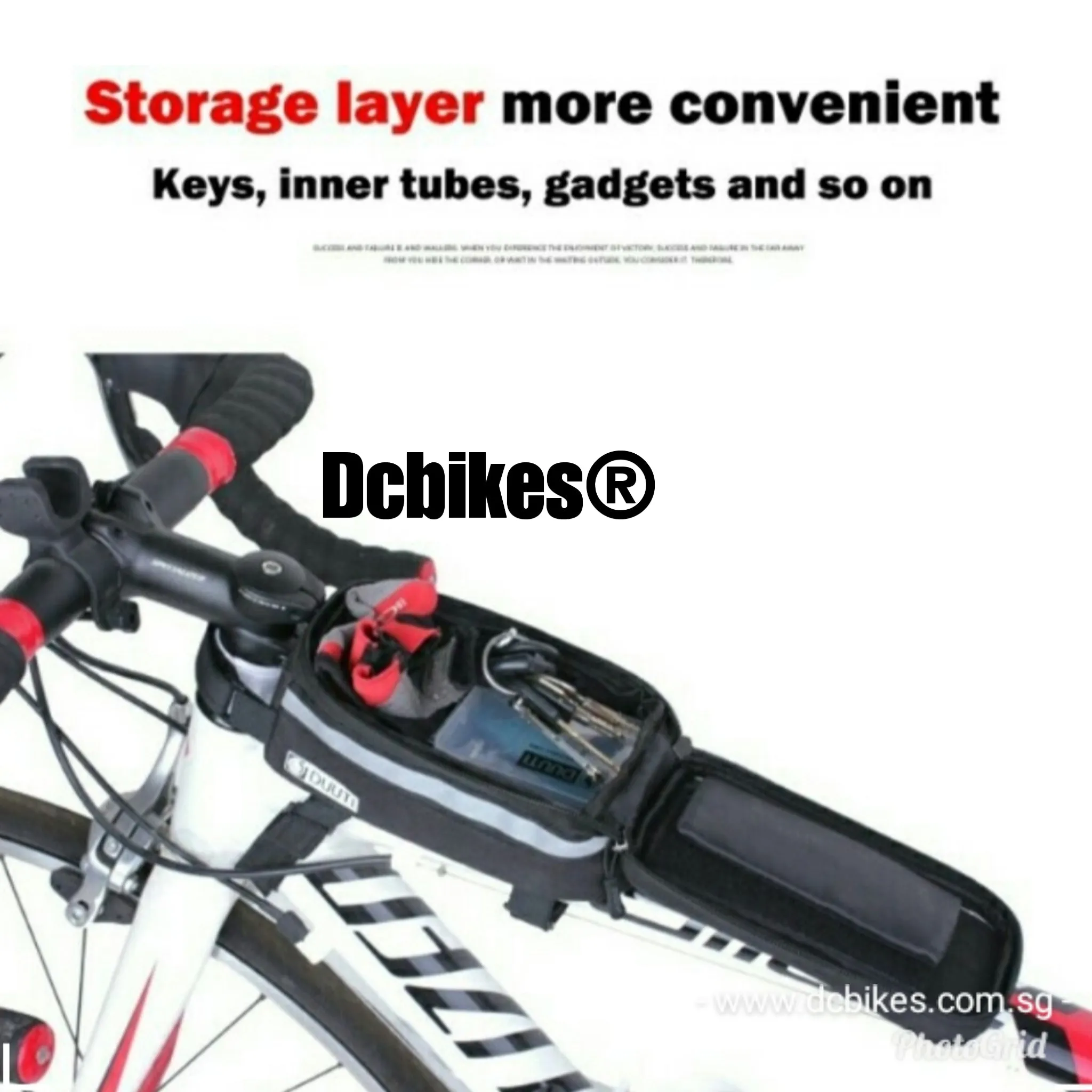 Top Tube Frame Pouch Handphone 4.8 Inch Hp Holder