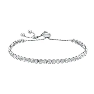 TRAVEL BOLO BEZEL TENNIS BRACELET