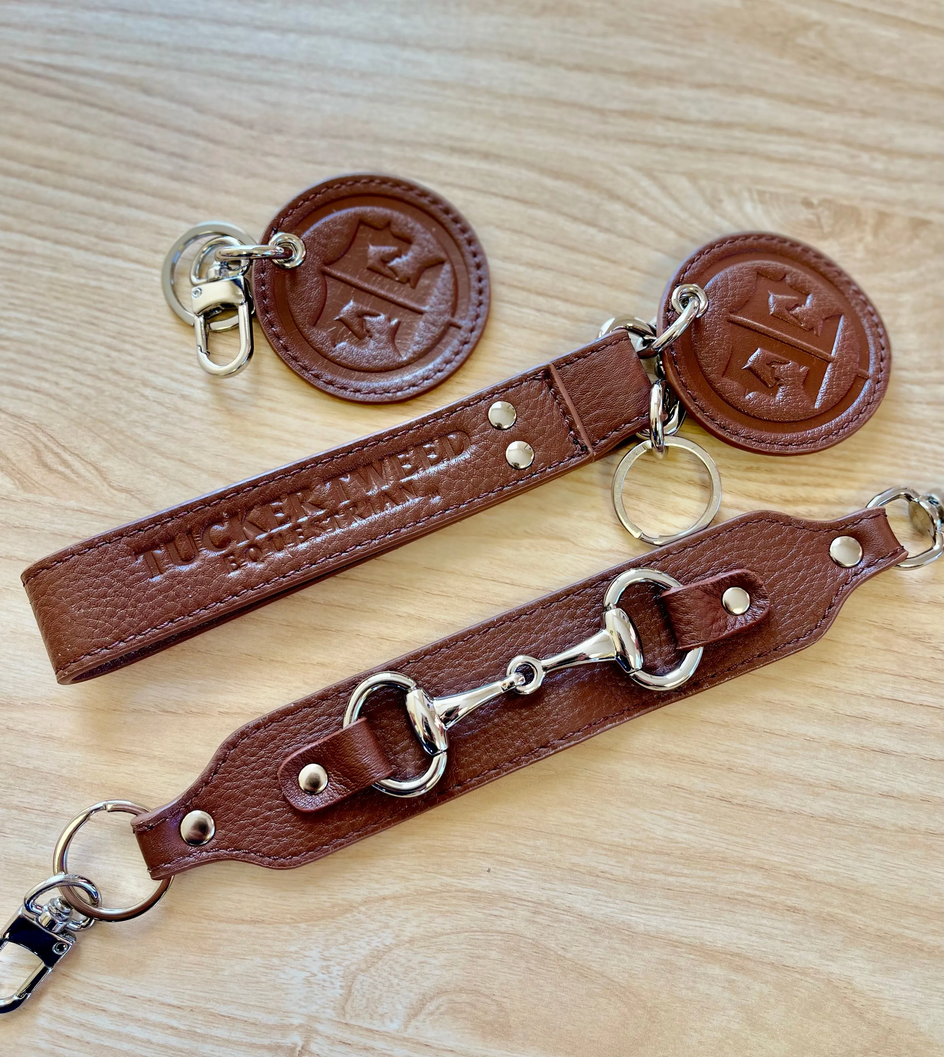 Tucker Tweed Bit Keychain