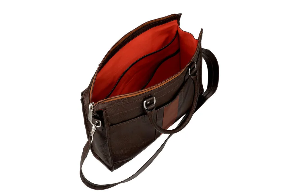 Tumbled Saddle Leather Martingale Brief