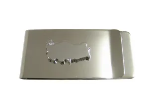 Turkey Map Shape Money Clip