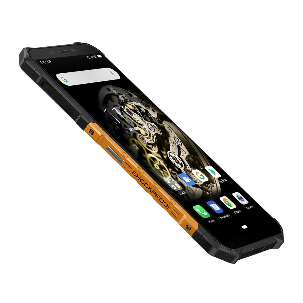Ulefone Armor X5 MT6763 Octa core ip68 Rugged Waterproof Smartphone Android 9.0 Cell Phone 3GB 32GB NFC 4G LTE Mobile Phone black_Non-European