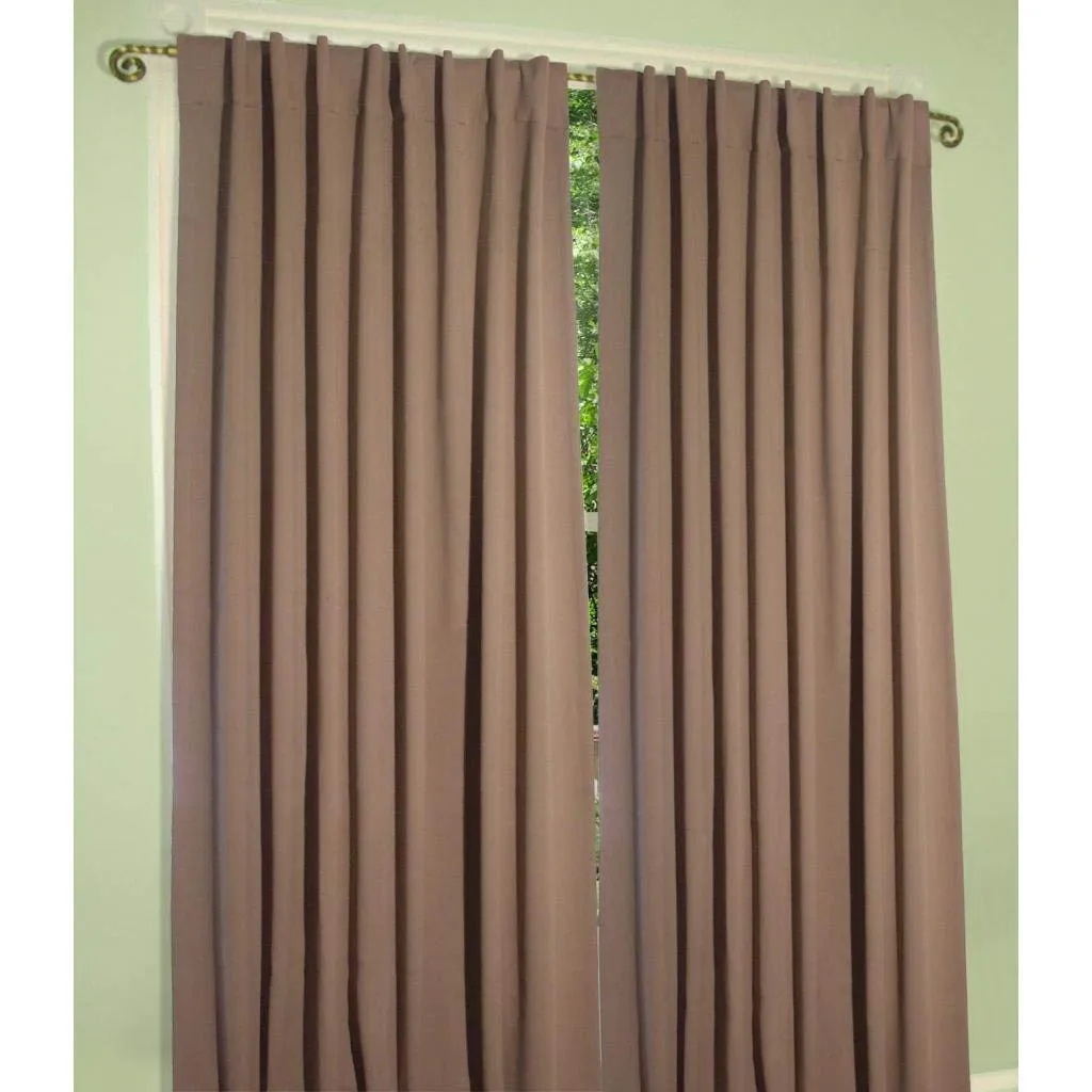 Ultimate Black Out Premium 2-Way Pocket Curtain Panel